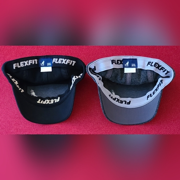 SOLD 2 for $15 Kangol FlexFit Ice Checks Supre Wool Stingy Cap Hats - Picture 3 of 5